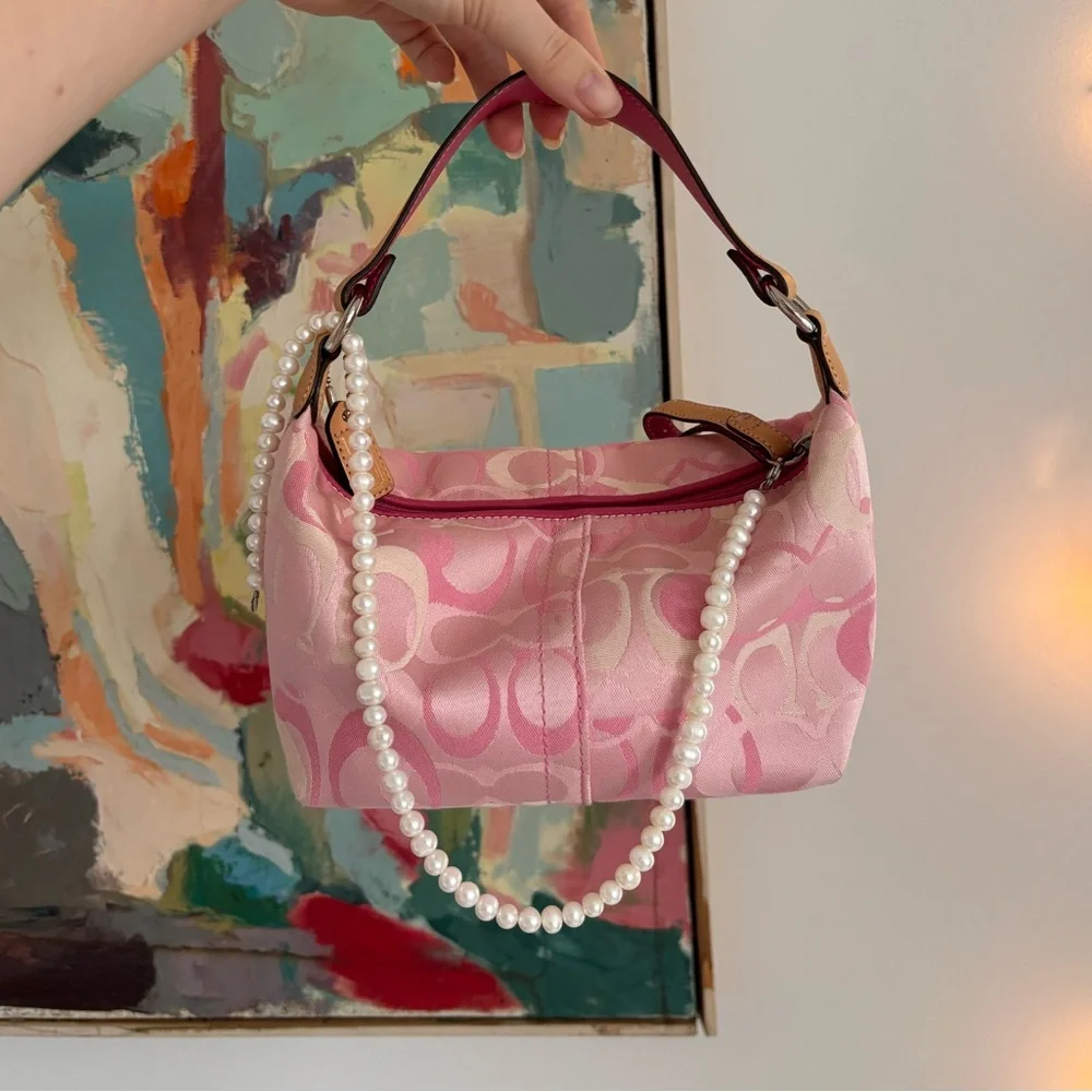 Coach | Bags | Rare Vintage Pink Coach Optic Mini Soho Shoulder